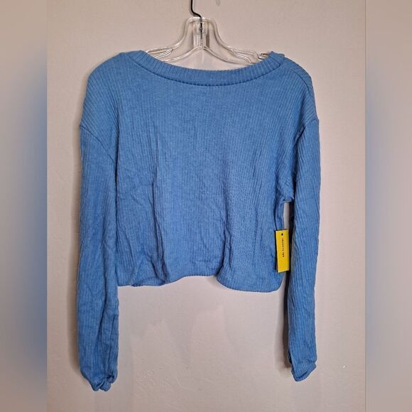 ELEVEN  Women's Razzle Dazzle Tennis Pullover Cornflower Blue NWT Extra Small - Picture 4 of 13